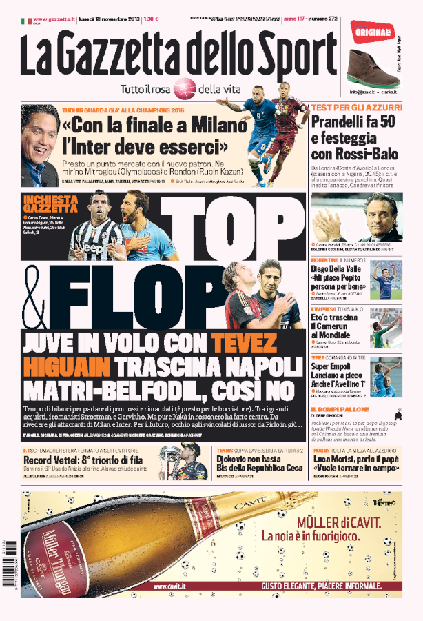 gazzetta 18