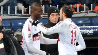 Giampaolo Pazzini e Mario Balotelli - fonte www.eurosport.yahoo.com