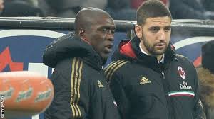 Adel Taarabt e Clarence Seedorf - fonte www.bbc.co.uk