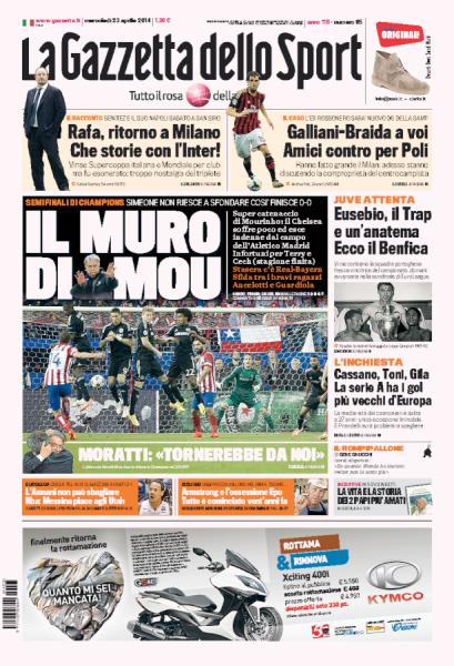 oggi gazza