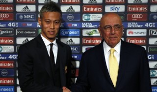 Honda e Galliani (fonte foto: www.repubblica.it)