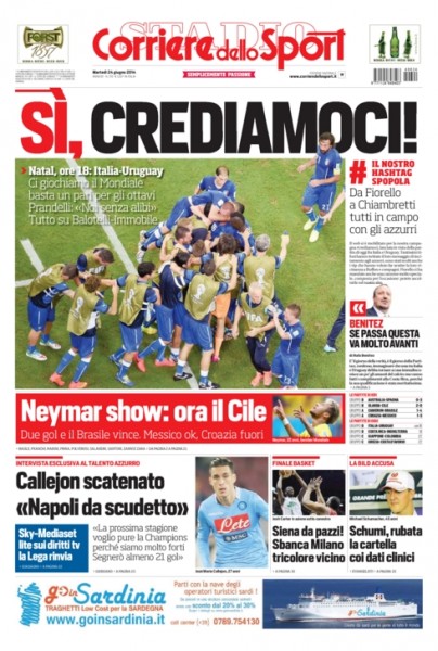 fonte foto: corrieredellosport.it