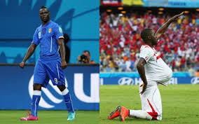 Mario Balotelli e Joel Campbell - fonte www.sportskeeda.com