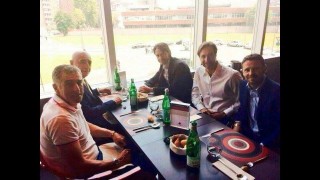 Filippo Inzaghi, Adriano Galliani e Mauro Tassotti - fonte Profilo Twitter Ac Milan