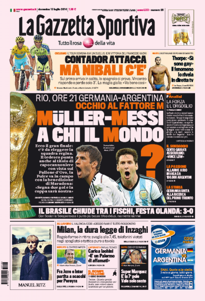 oggi gazza
