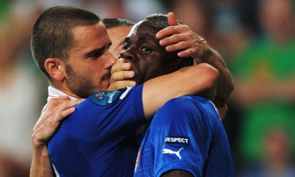 Leonardo Bonucci e Mario Balotelli - fonte www.lagoradelweb.altervista.org