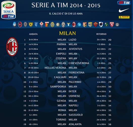 fonte: Serie A Tim - facebook.com