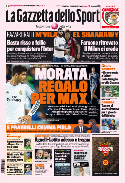 oggi gazza