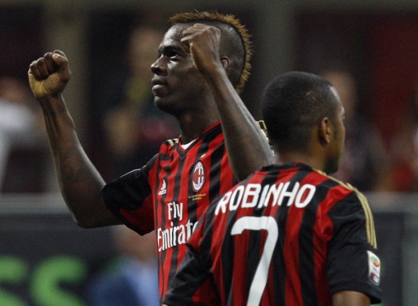 Balotelli e Robinho (Fonte foto: it.ibtimes.com)