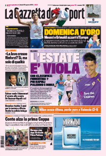 Gazzetta 18 agosto 2014