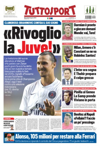 oggi tuttosport