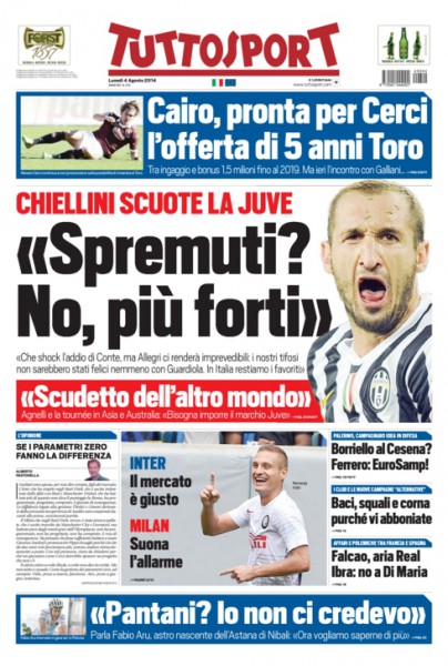 oggi tuttosport