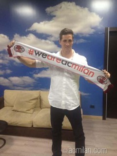 Fernando Torres (fonte foto: acmilan.com)