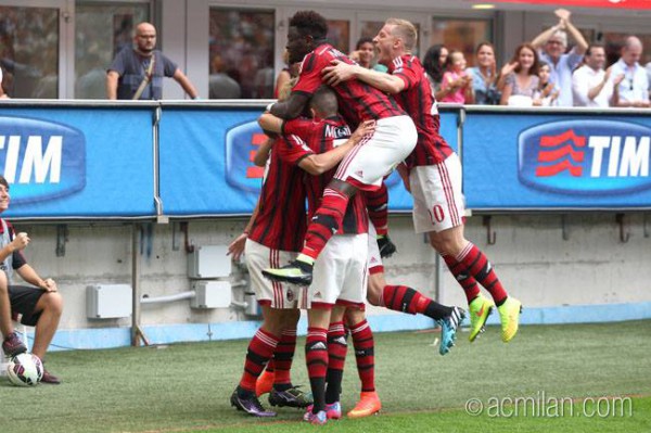 Milan Esultanza - fonte www.acmilan.com