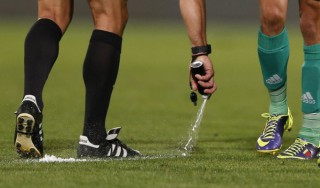 Spray in dotazione agli arbitri per le punizioni - fonte www.repubblica.it