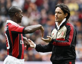 Inzaghi e Seedorf (fonte foto: calciomercato-milan.it)