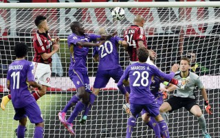 Il gol di De jong alla Fiorentina, fonte foto Ansa