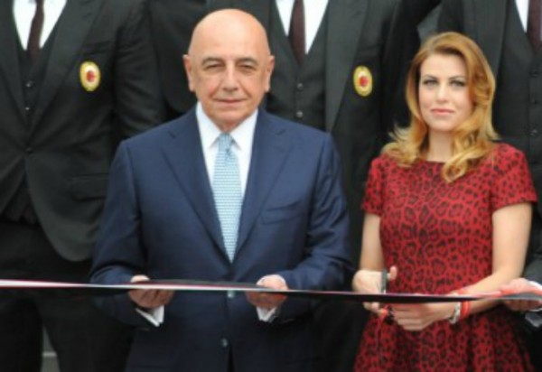 Adriano Galliani e Barbara Berlusconi, amministratori delegati del Milan