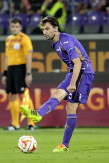 Milan Badelj, centrocampista della Fiorentina - fonte www.zimbio.com