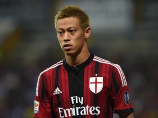 Keisuke Honda nella partita contro il Chievo (Fonte: united11.nexoneu.com) 