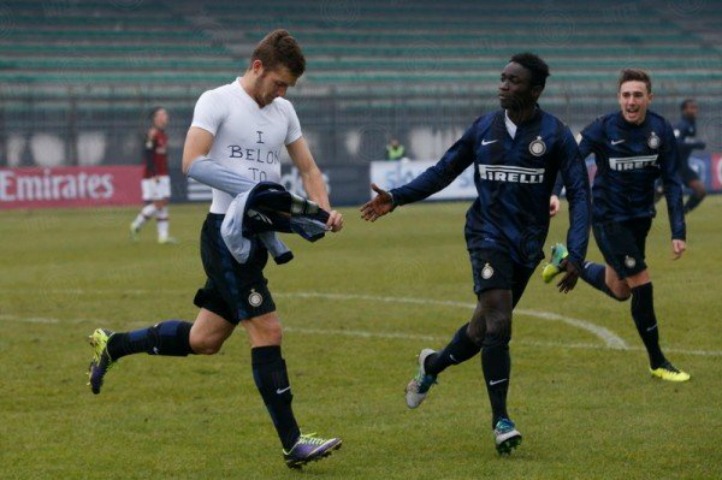 Geore Puscas, attaccante della primavera nerazzurra (Fonte: milanoneroazzurra.it) 