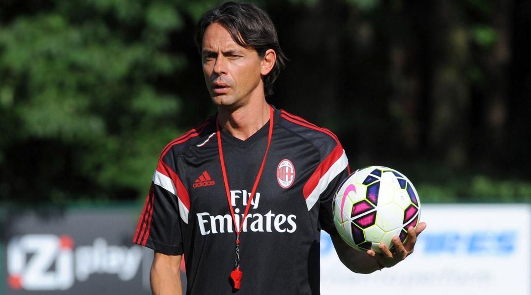Filippo Inzaghi a Milanello (fonte foto: www.fourfourtwo.com)