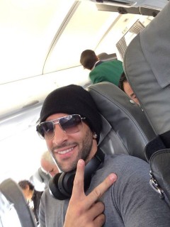 Adil Rami saluta i tifosi - Fonte Profilo Twitter Rami