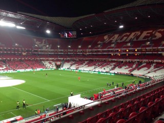Stadio Da Luz, fonte foto profilo Facebook Filippo Galli