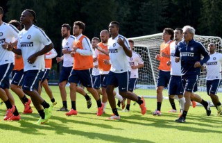 I giocatori dell'Inter in allenamento - fonte www.calciomercato-inter.it