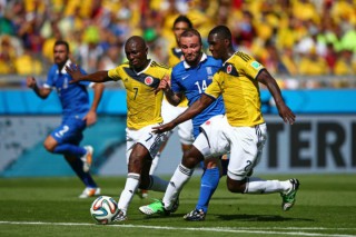 Cristian Zapata e Pablo Armero con la Colombia - Fonte: www.zimbio.com