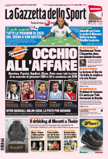 Gazzetta dello Sport 13 novembre 2014