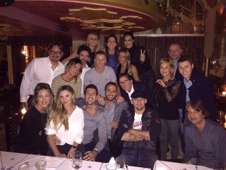 Ignazio Abate festeggia con Bonera, Pazzini, Abbiati e altri amici il compleanno - fonte Profilo Twitter Abate