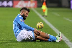 Lorenzo Insigne, alle prese con un brutto infortunio - fonte www.tuttomercatoweb.com