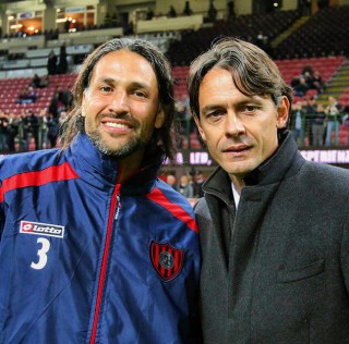 Inzaghi e Yepes - fonte: facebook.com