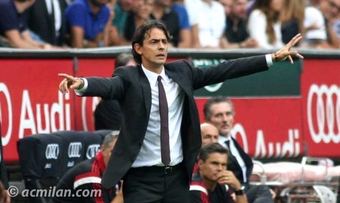 Filippo Inzaghi, allenatore Milan
