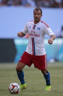 Rafael van der Vaart, centrocampista dell'Amburgo - fonte www.voetbalzone.nl