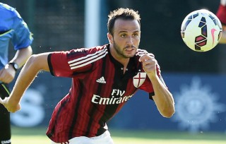 Giampaolo Pazzini in azione, fonte foto Matteo Gribaudi/Image Sport