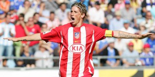 Fernando Torres ai tempi dell'Atletico (fonte: quecrack.com)