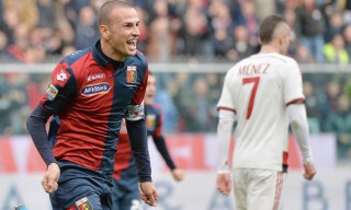 Antonelli dopo il gol al Milan (fonte foto maidirecalcio.com)