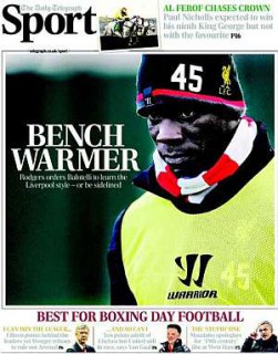 L'inserto del Daily Telegraph dedicato allo sport (marca.com)