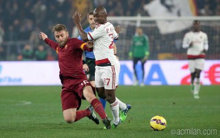 Pablo Armero e Daniele De Rossi (fonte: facebook AC Milan)