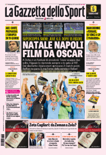 Gazzetta dello Sport 23 dicembre 2014