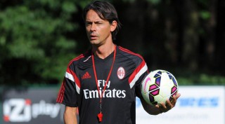Filippo Inzaghi a Milanello (fonte foto: www.fourfourtwo.com)