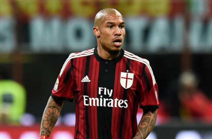 Nigel De Jong, centrocampista del Milan (Fonte: www.stadiosport.it) 