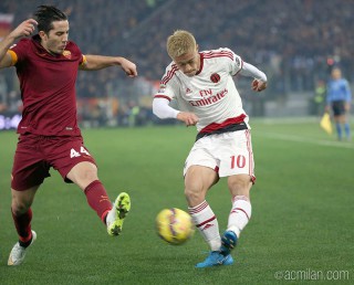 Keishuke Honda (fonte: facebook AC Milan)