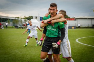 Luca Crosta, portiere del Milan classe '98 - fonte: zonacalciofaidate.it