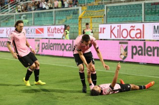 I giocatori del Palermo esultano per un gol - fonte www.pronosticidipiazza.com