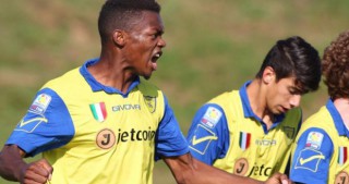 Yamga, attaccante del Chievo - fonte: iamcalcio.it