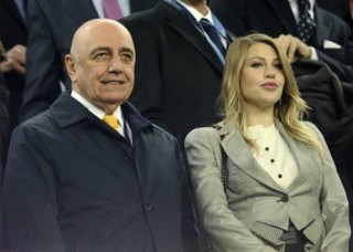 Adriano Galliani e Barbara Berlusconi, amministratori delegati del Milan