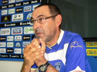 Maurizio Sarri (Fonte foto: www.stopandgoal.net) 